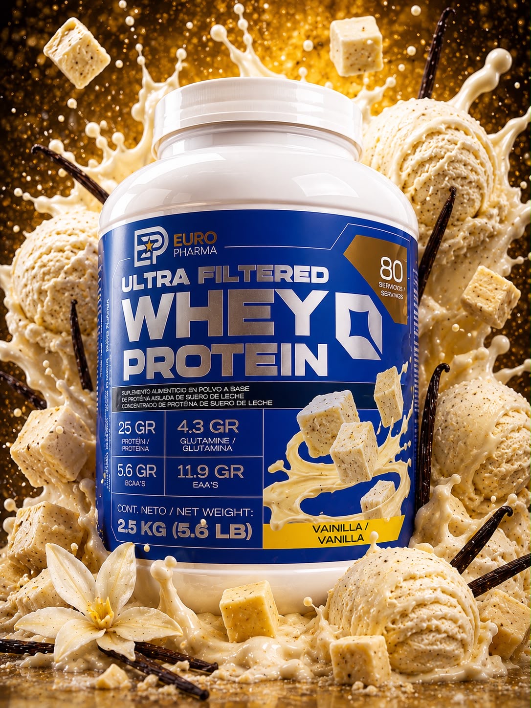 WHEY PROTEIN 100%